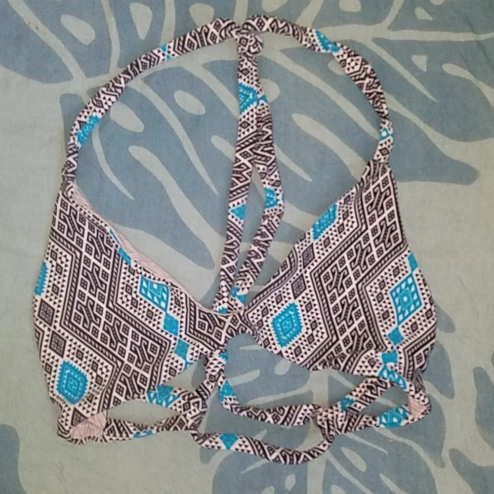 Rare acacia thai yelapa bikini top swimwear L VHTF